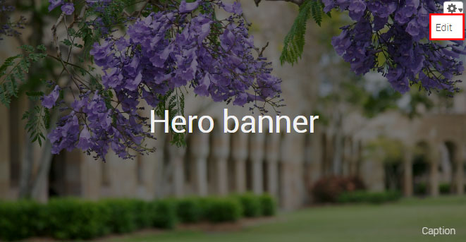 edit hero banner