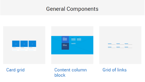 View filtered  by the term, component