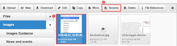 Rename file